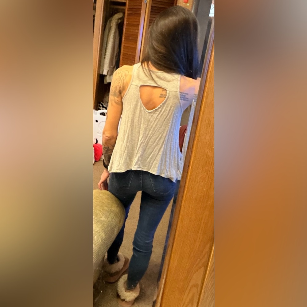 Grey Dreamcatcher Graphic Women's Tank Top - Picture 3 of 4